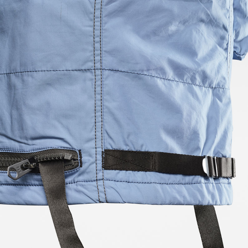 G-Star RAW® E Vest Midden blauw fabric shot