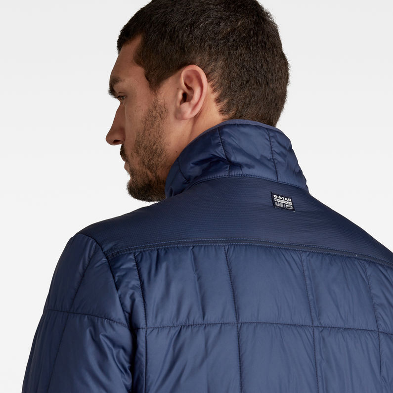 G-Star RAW® Lightweight Quilted Jacket Dark blue detail shot