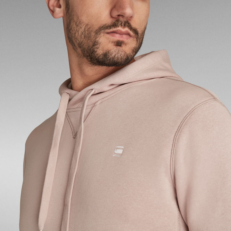 G-STAR® Premium Core Hooded Sweater Pink