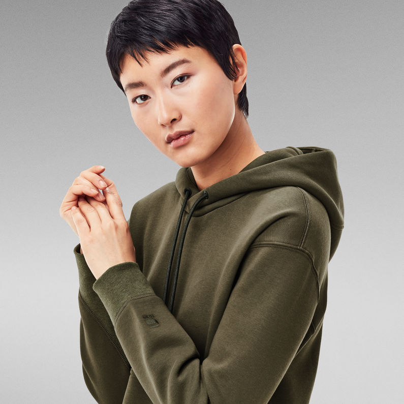 G-STAR® Premium Core Hooded Sweater Green