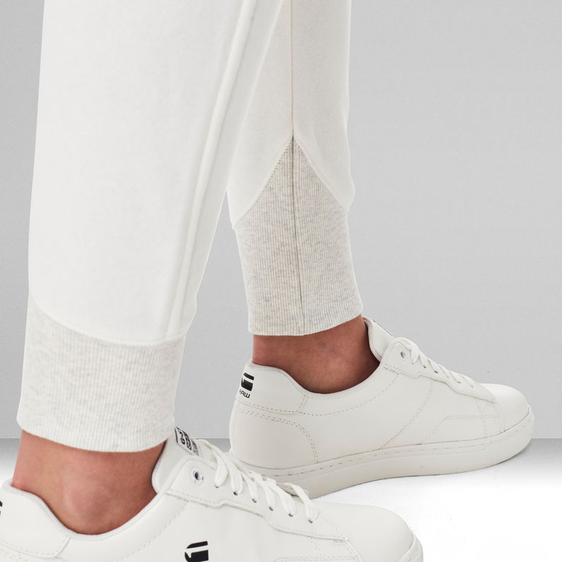 G-Star RAW® Premium core 3D Tapered Sweatpants White