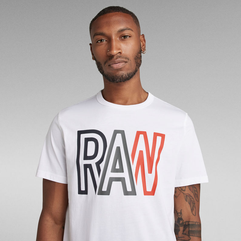G-Star RAW® T-shirt RAW Blanc
