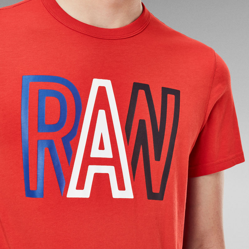 G-STAR® Camiseta RAW Rojo