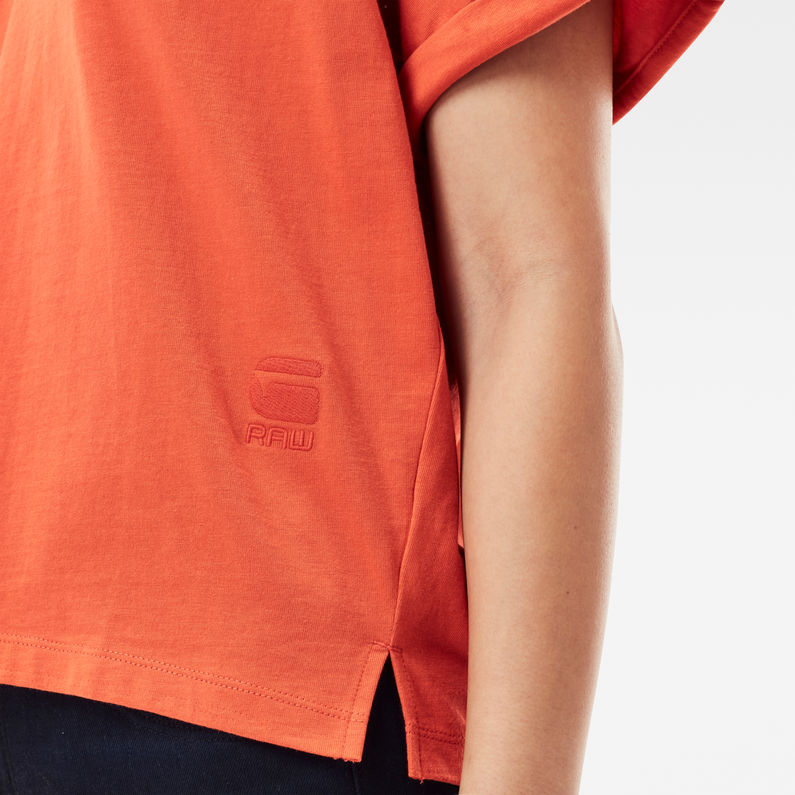 G-Star RAW® Joosa V- Neck Tee Orange