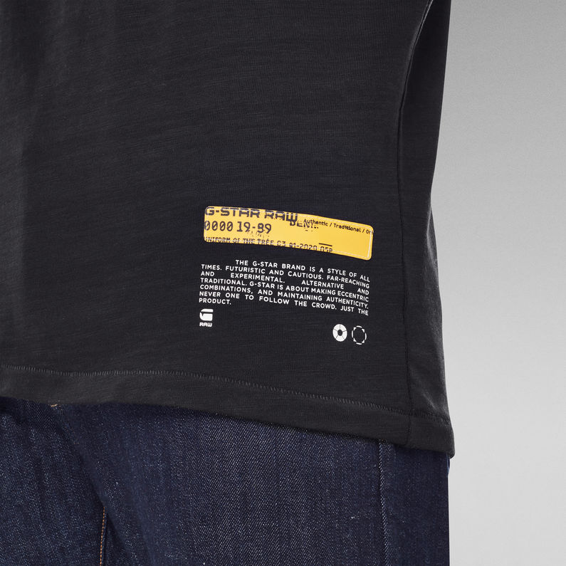 G-Star RAW® T-shirt Pazkor Multi Graphic Blue