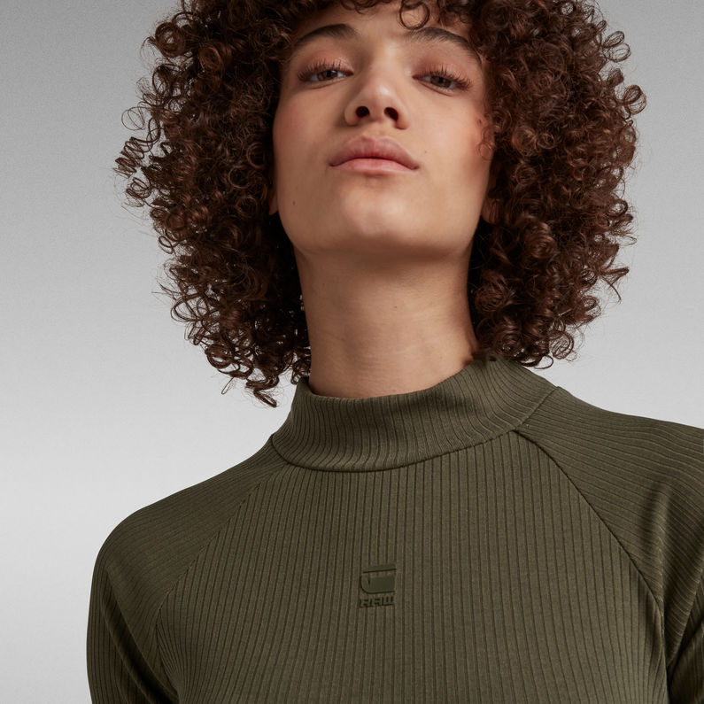 G-STAR® Mock Slim Dress Green