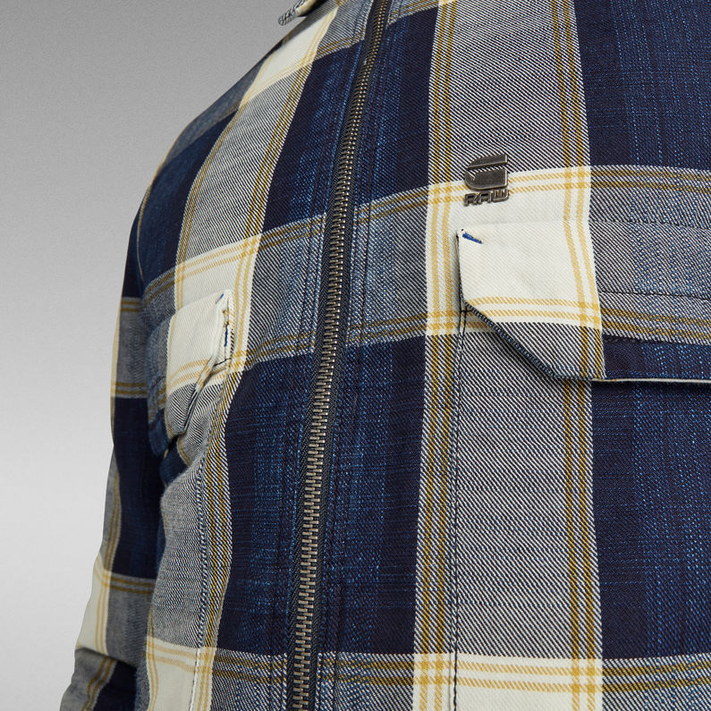 G-Star RAW® XPO Indigo Check Overshirt Multi color