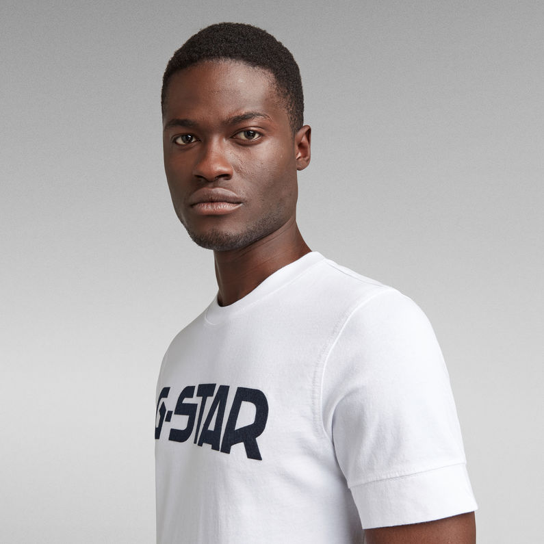 G-STAR® T-shirt Originals Logo White