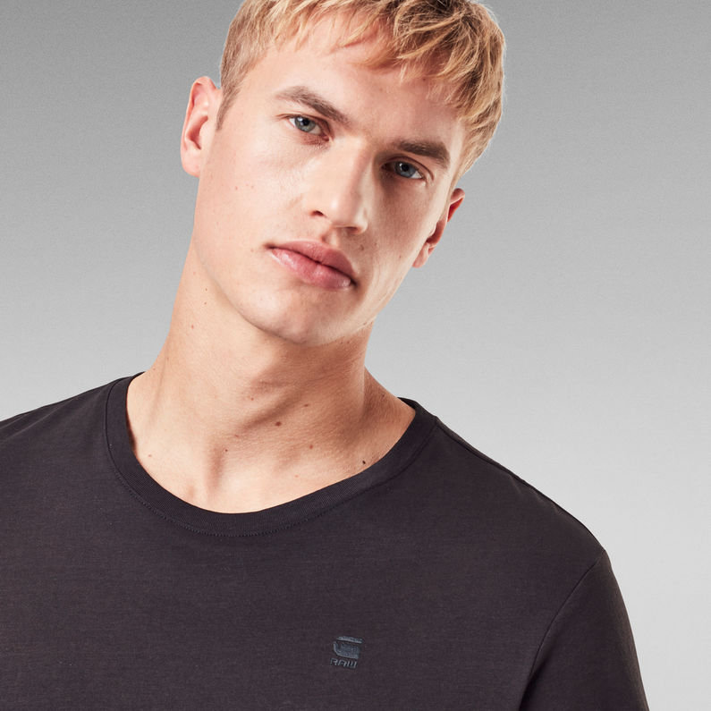 G-STAR® Basic Heather T-Shirt 2-Pack Zwart