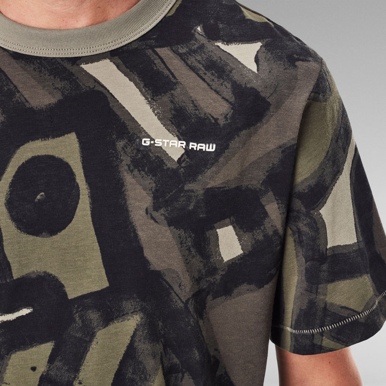 G-STAR® Brushed Object Allover Loose T-shirt Multi color