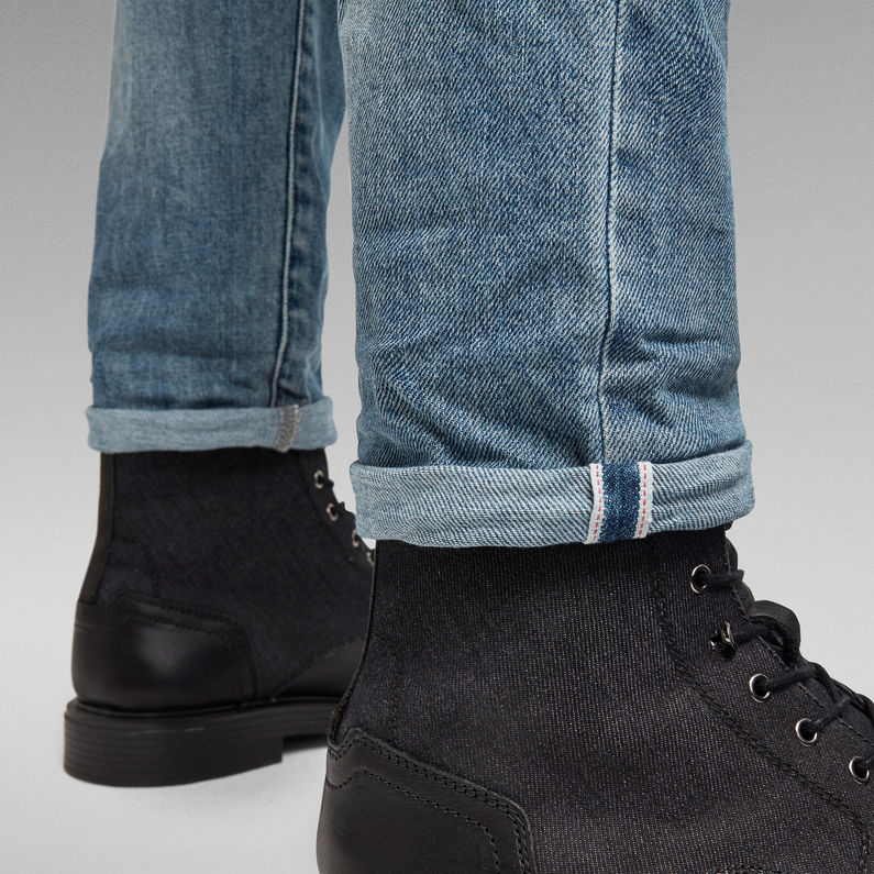 G-STAR® Jean 3301 Slim Selvedge Bleu clair