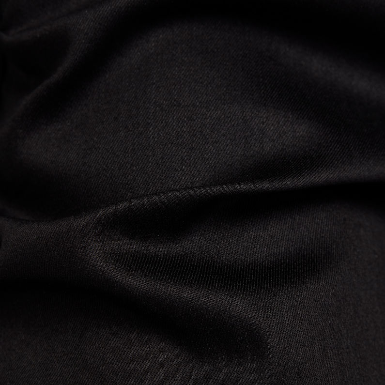 G-Star RAW® Bronson Mid Waist Skinny Chino Black fabric shot