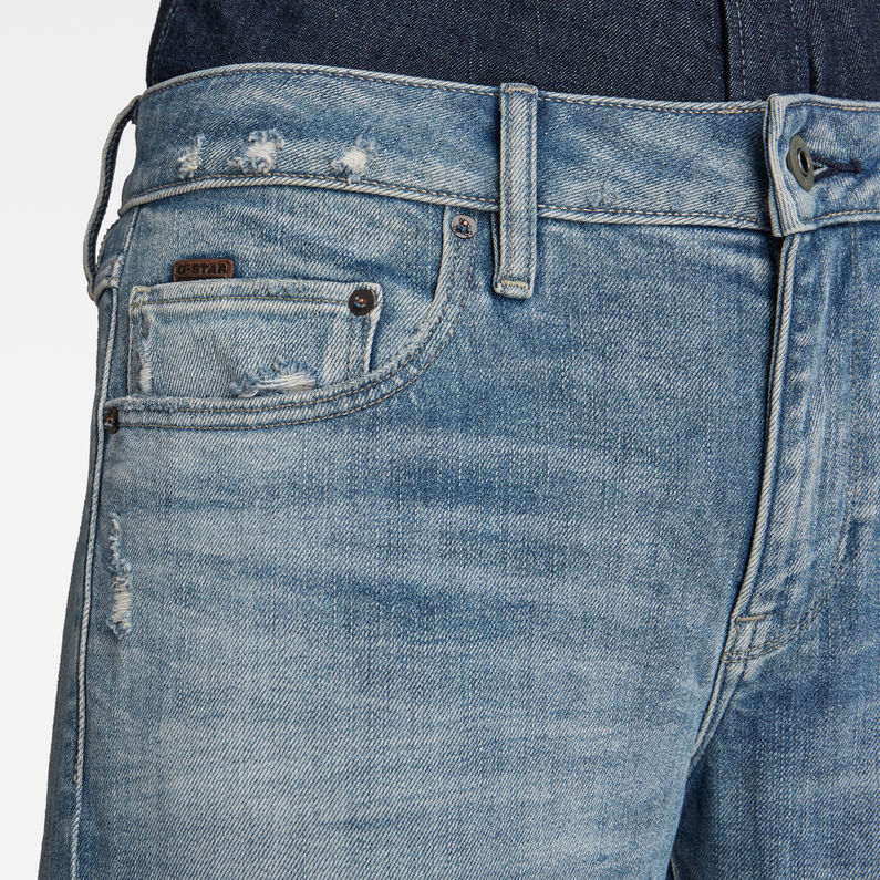 G-Star RAW® Kate Boyfriend Jeans Light blue detail shot buckle