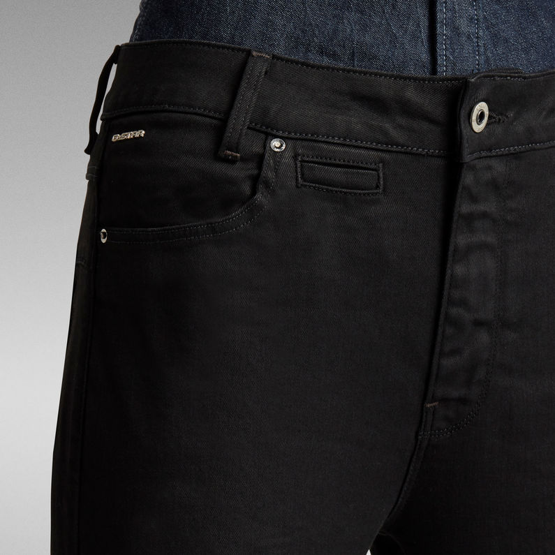 G-STAR® Jean D-Staq-R Mid Boyfriend Slim Noir