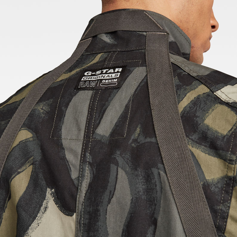 G-Star RAW® Utility HB Tape Jacket Multi color detail shot