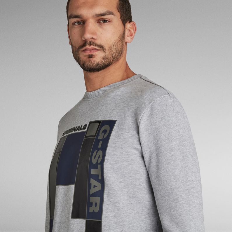 G-STAR® G-Star block sweater Meerkleurig