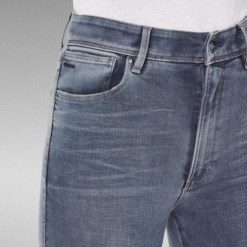 G-Star RAW® Jean Kafey Ultra High Skinny Bleu foncé