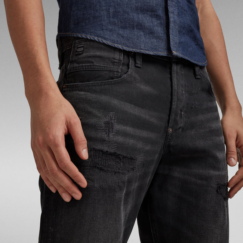 G-Star RAW® Jean Alum Relaxed Tapered Noir
