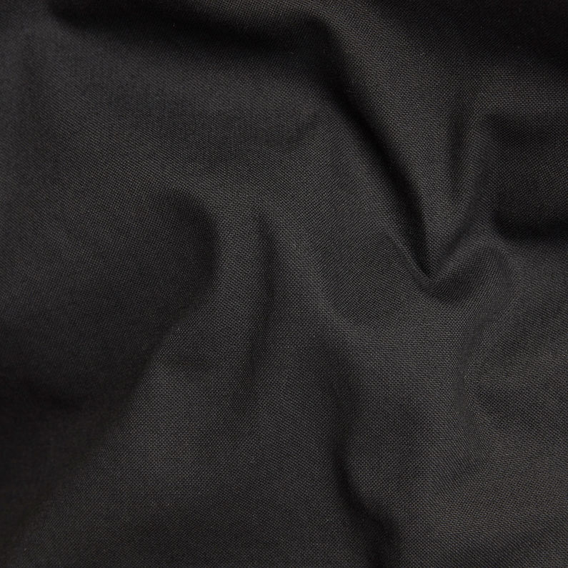 G-Star RAW® Utility Straight Overshirt Black fabric shot