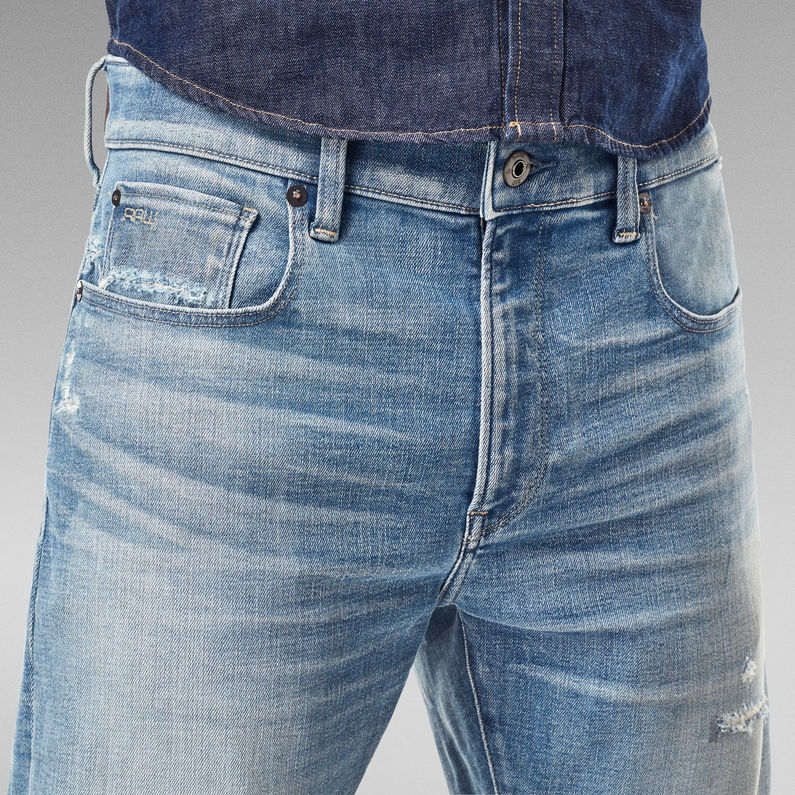 G-Star RAW® 3301 Denim Slim Shorts Hellblau