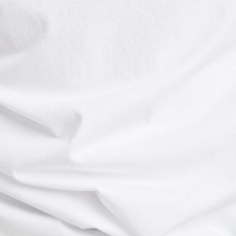 G-Star RAW® Lash Tape T-Shirt Weiß
