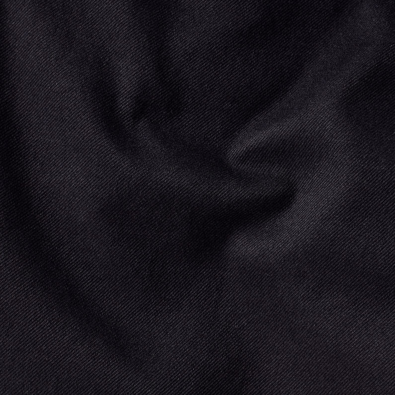 G-Star RAW® Zip Pocket 3D Skinny Cargo Pants Black fabric shot