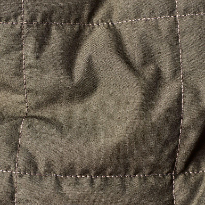 G-Star RAW® Quilted Overshirt Braun