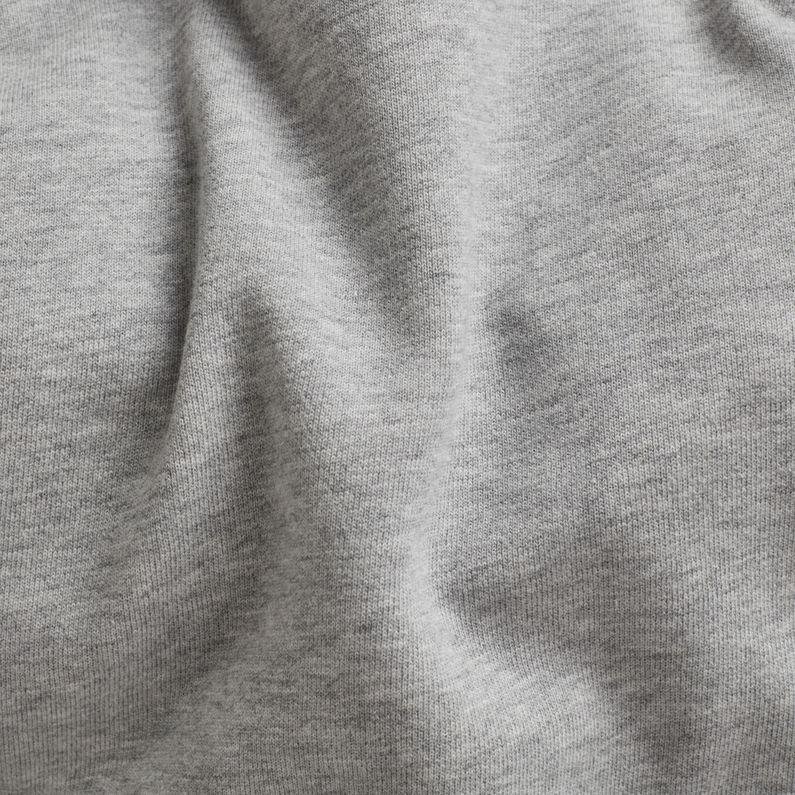 G-Star RAW® Loose Fit Faded Back Graphic Hoodie Grey fabric shot