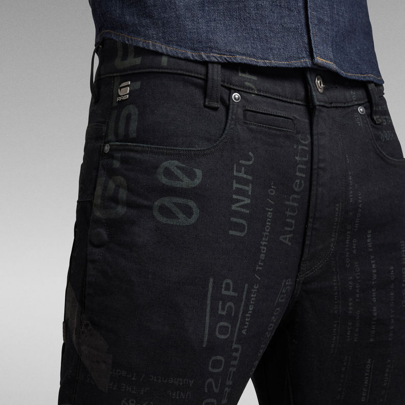 G-Star RAW® Jean D-Staq 3D Slim Noir