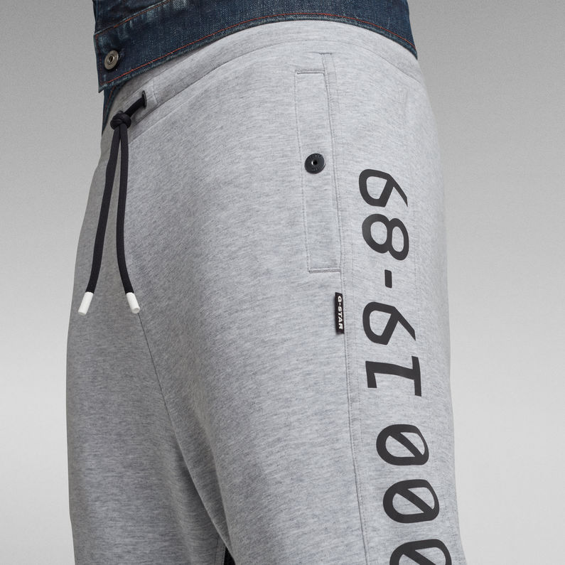 G-Star RAW® Moto Mixed Mesh Sweatpants Grijs