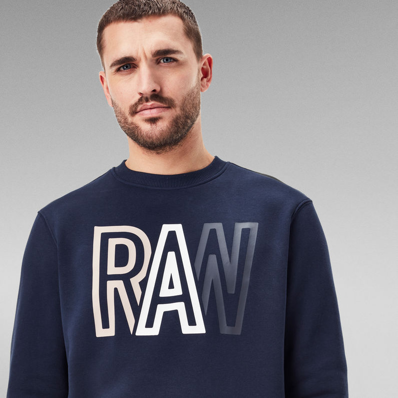 G-STAR® Raw Sweater Donkerblauw
