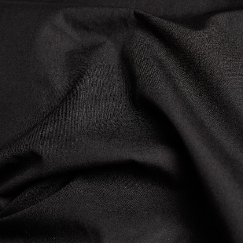 G-STAR® Mixed Woven Baseball Zip Through Sweatshirt Schwarz