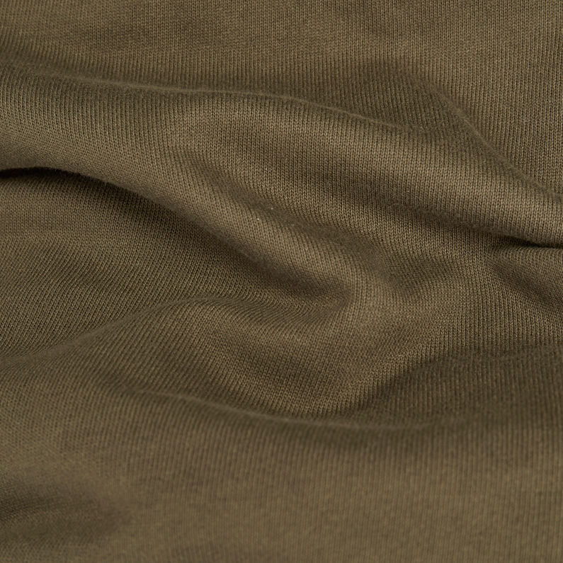 G-STAR® Mixed Woven Baseball Zip Through Sweater Groen