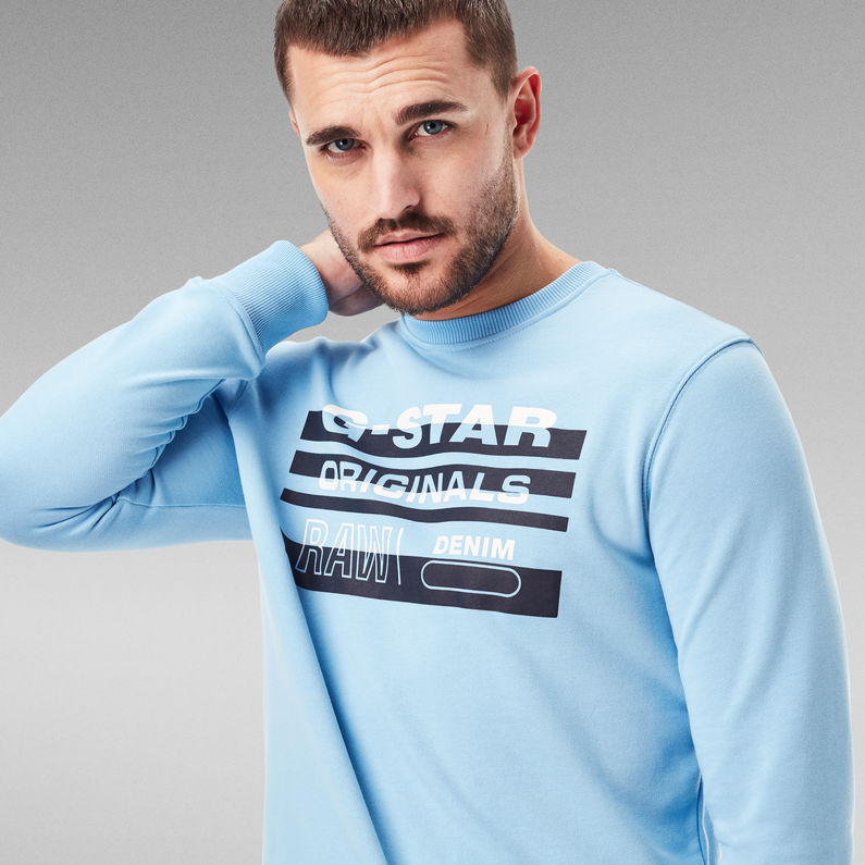 G-Star RAW® Pull Originals Bleu moyen