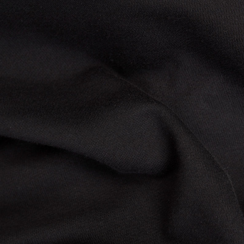 G-Star RAW® G-Star Hooded Sweater Black fabric shot