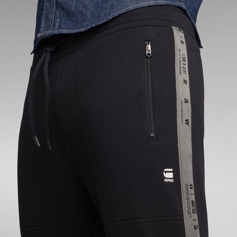 G-Star RAW® Taping Sweatpants Zwart