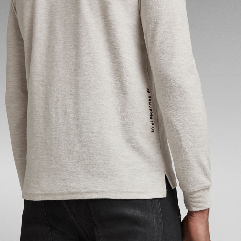 G-Star RAW® Lightweight Textured Stitch Sweater White