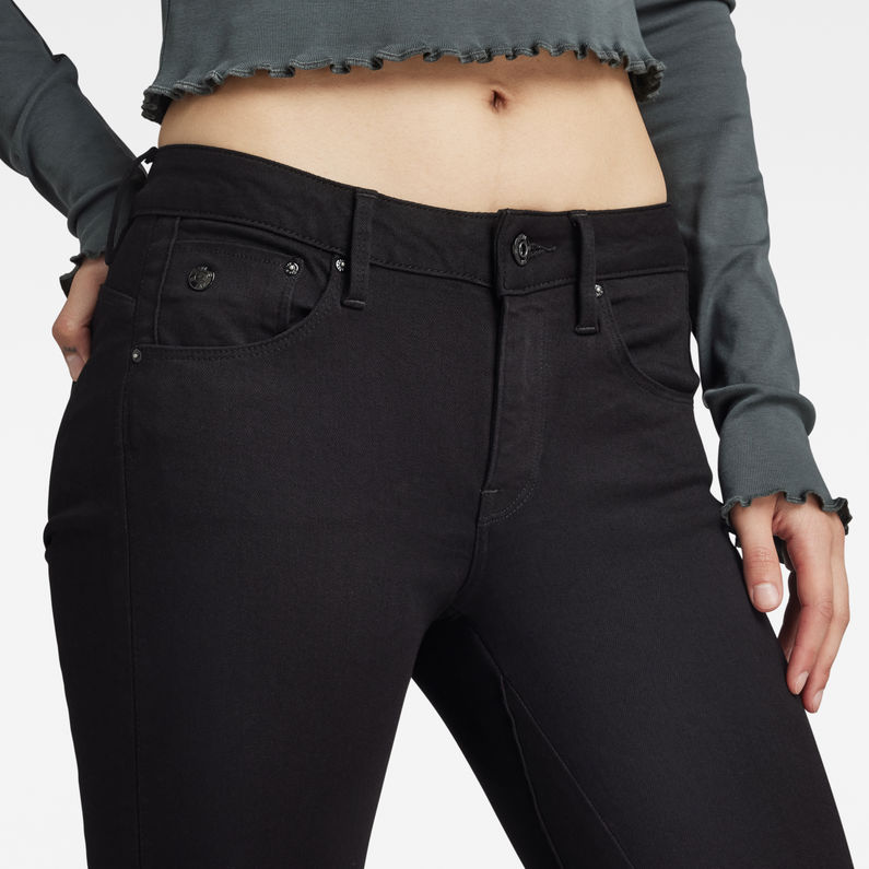 G-Star RAW® Arc 3D Mid Skinny Jeans Black