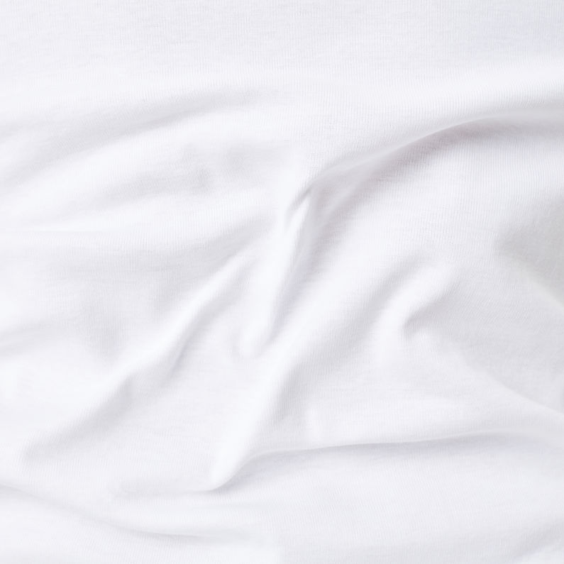 G-STAR® Lot De 2 T-Shirts Base V-Neck Blanc