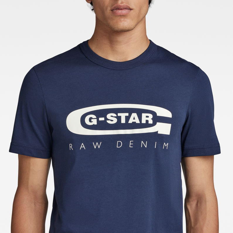 G-Star RAW® Graphic 4 T-Shirt Dark blue