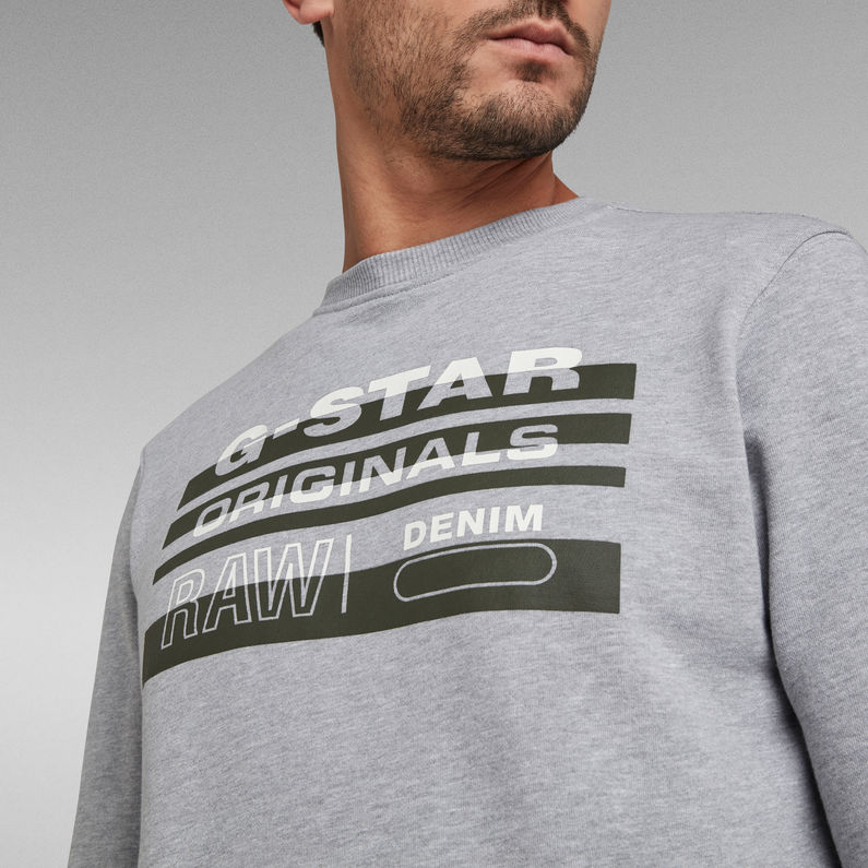 G-Star RAW® Originals Sweater Grey