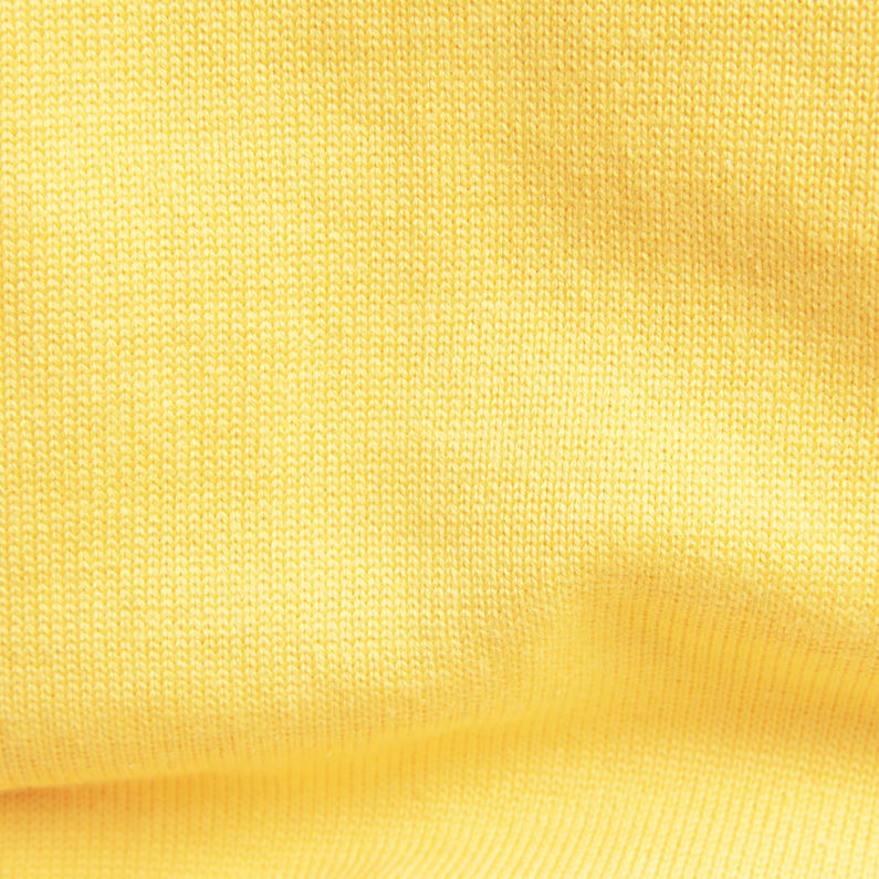 G-STAR® Classic Sport Zip Knitted Cardigan Yellow
