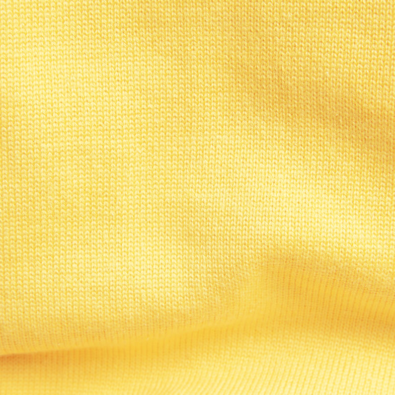 G-Star RAW® Classic Sport Zip Knitted Cardigan Yellow