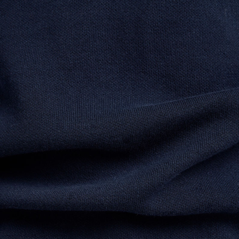 G-Star RAW® Pull Sleeve Pocket Half Zip Bleu foncé