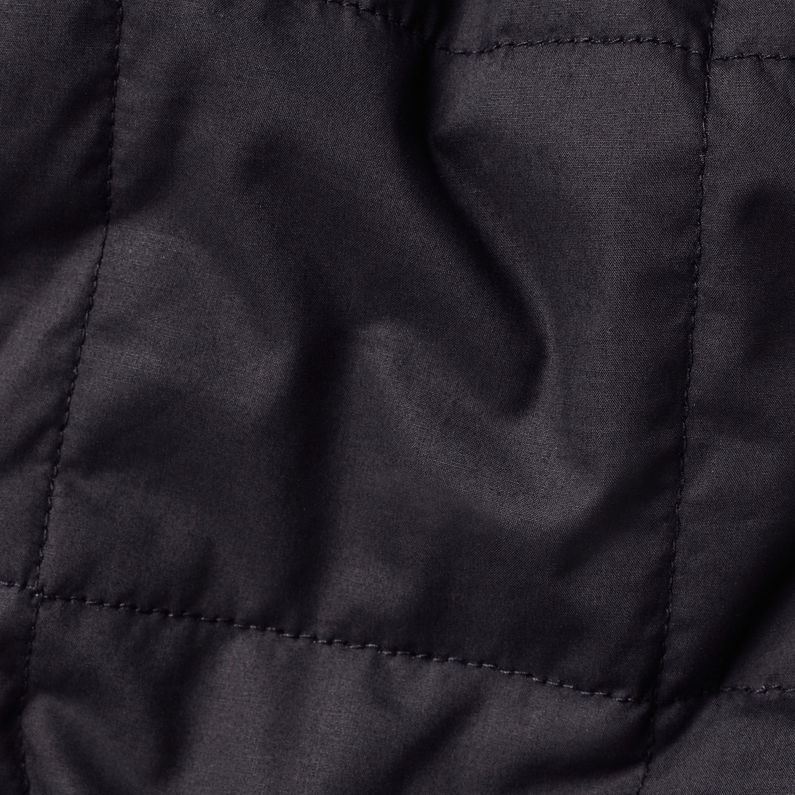G-Star RAW® Quilted overshirt wmn Negro