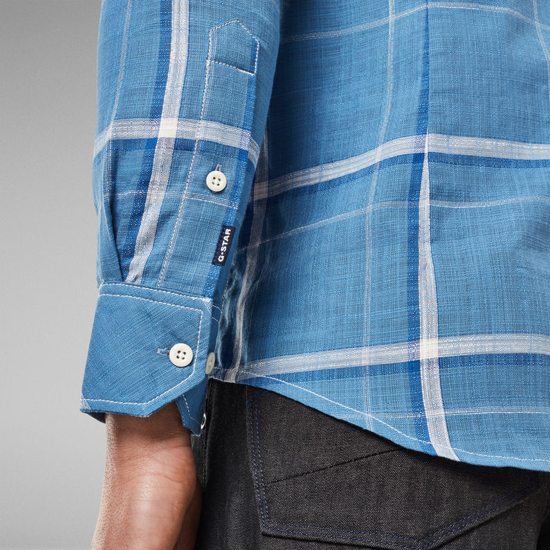 G-Star RAW® Chemise Bristum 1-Pocket Slim Bleu clair