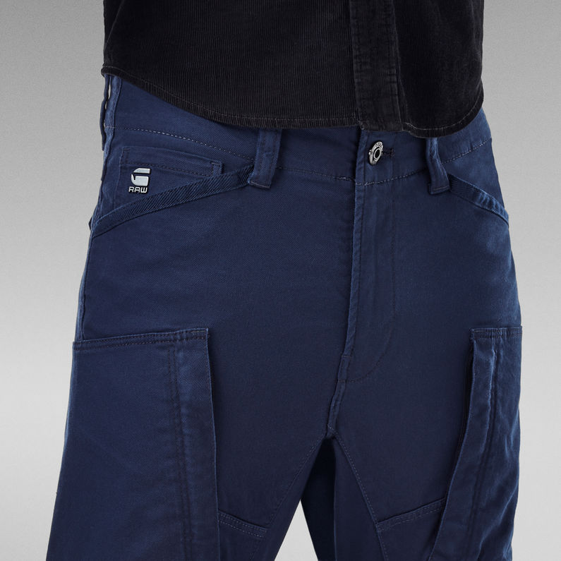 G-Star RAW® Pantalon cargo Zip Pocket 3D Skinny Bleu foncé