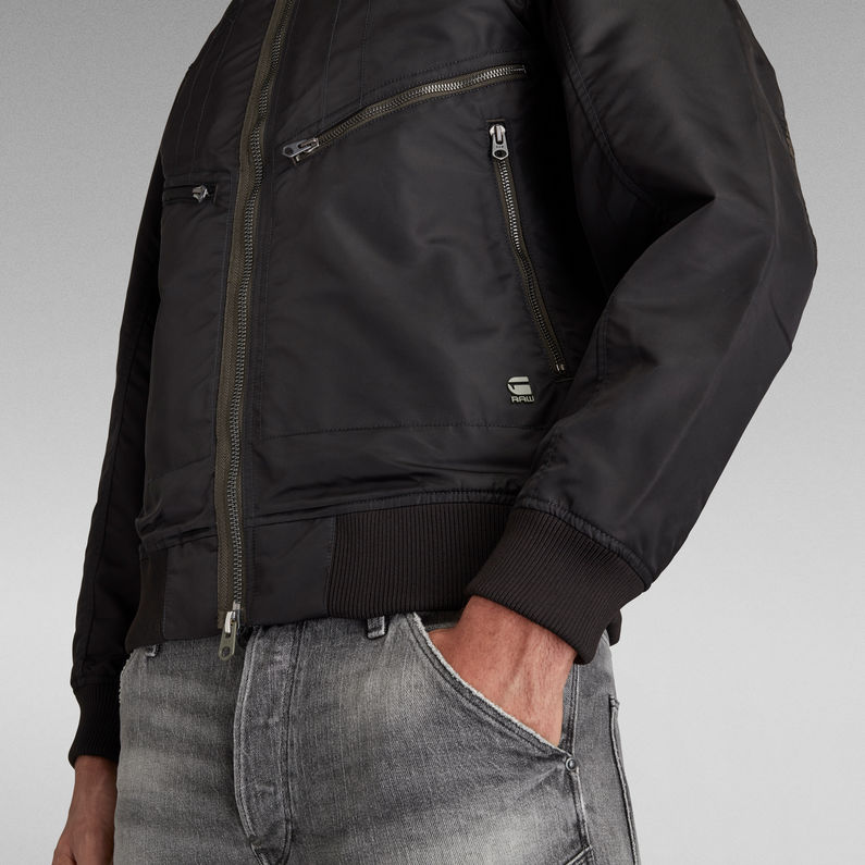 G-Star RAW® Flight Bomber Repair Jacket Black