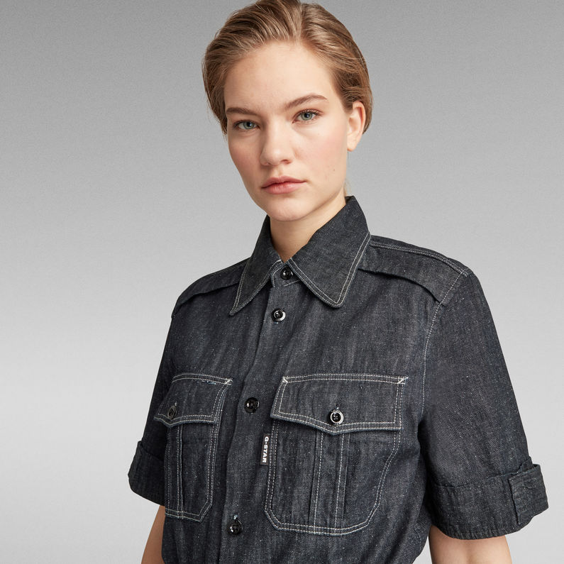 G-STAR® Chemise Officer Bleu foncé