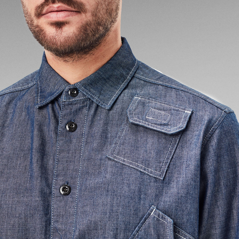 G-STAR® Multi Slant Pocket Relaxed Shirt Dark blue